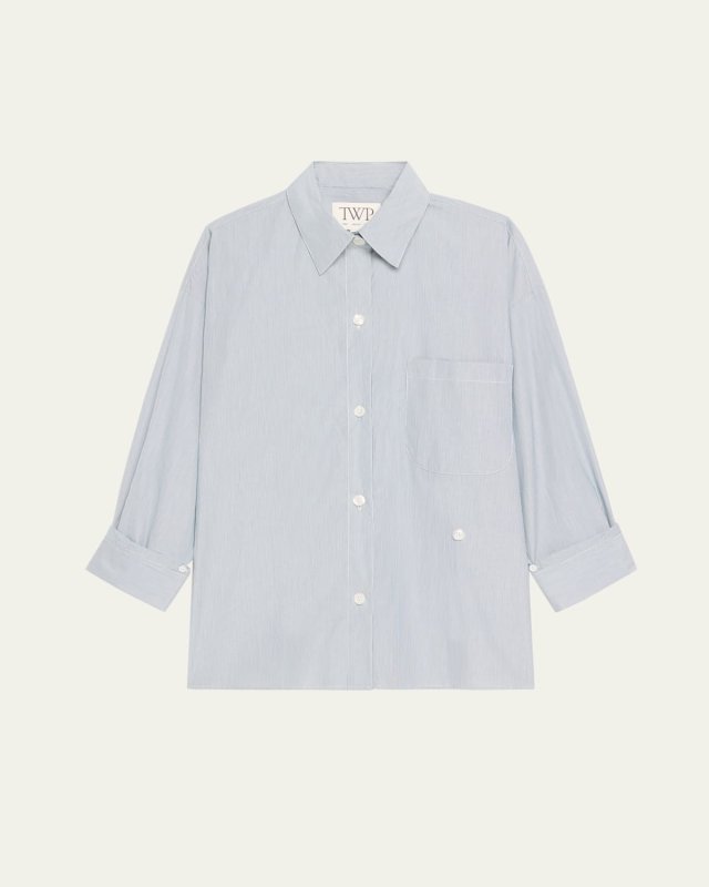 New Earl Striped Button-Front Shirt